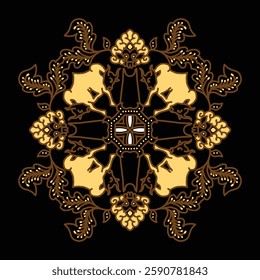 Batik Motif Pieces for beginners learning to draw batik