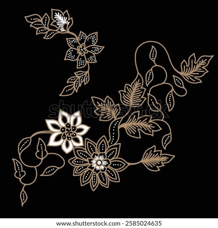 Batik Motif Pieces for beginners learning to draw batik