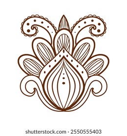 Batik Ornament Vector - 02