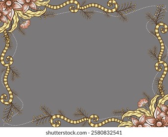 Batik ornamental pattern traditional and elegant design for background, border, card, invitation, fabric, etc