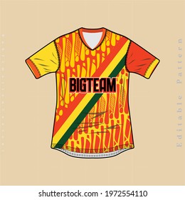 batik parang design pattern jersey, Fabric textile pattern design for soccer jersey football racing e-sport or sport uniform. s
umblimation pattern ready to print. Front t-shirt mockup template design