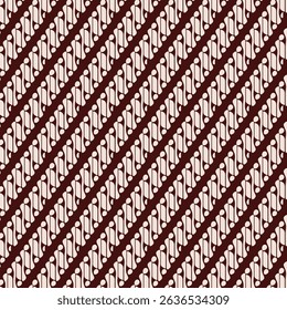 Batik Parang Ethnic Culture art Indonesia Javanese Malaysia Pattern Seamless 
