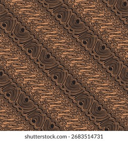 batik parang indonesisch textilen Muster Tapete