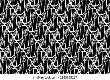 Batik Parang is one of the oldest batik motifs in Indonesia. Drawing a diagonal line from high to low diagonally intertwining symbolizes continuity