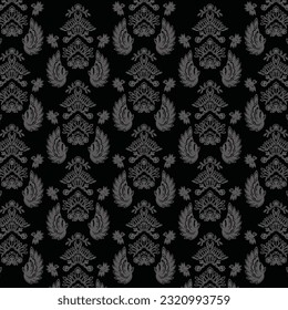 batik pattern called sido asih from indonesia