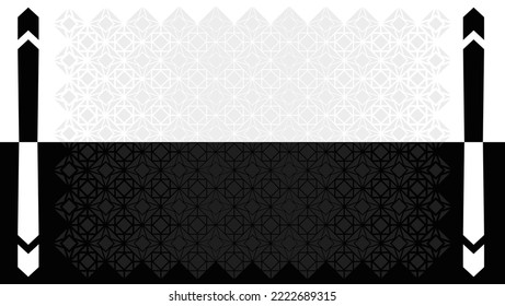 batik pattern Design 46 Apparel Sport Wear Sublimation Wallpaper Background Vector
