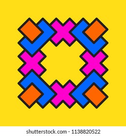 batik pattern element
