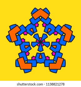 batik pattern element