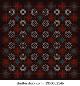Batik Pattern: Indonesian Seamless Elegan Batik Pattern used for cloth, wallpaper, scarf and any other textile industries