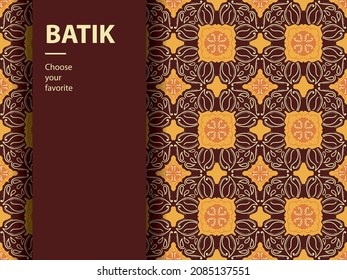 batik pattern traditional indonesia motif java culture backdrop background wallpaper geometry color seamless template paper fashion creative vintage design texture fabric artistic asian shape ethnic
