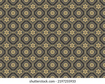 batik pattern traditional indonesia motif java culture backdrop background wallpaper geometry color seamless template paper fashion creative vintage design texture fabric artistic asian shape ethnic