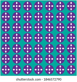 Batik pattern vector abstract design background