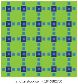 Batik pattern vector abstract design background