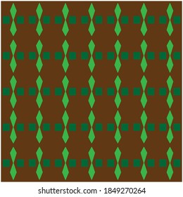 Batik pattern vector abstract design background
