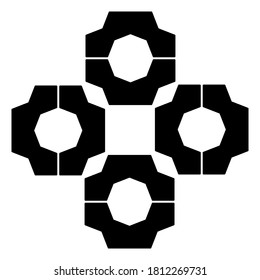 Batik pattern vector design illustration