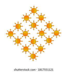 Batik pattern vector design illustration