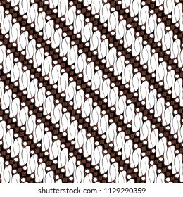 Batik Pattern vintage classic background