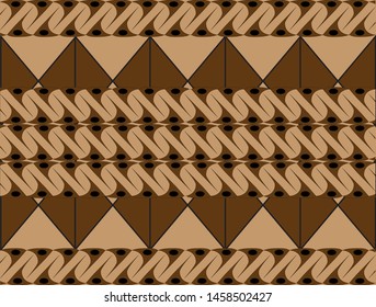 batik patterns, boxes, triangles for background, wallpaper, textiles and decoration