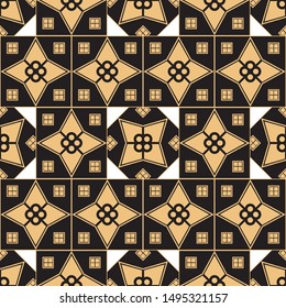 Batik patterns inspired by Indonesian culture.
