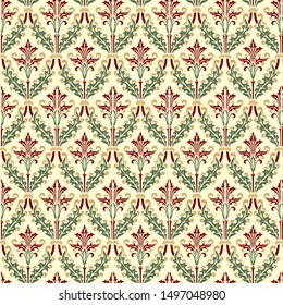 Batik Pekalongan Indonesia Set Vector For Fabric
