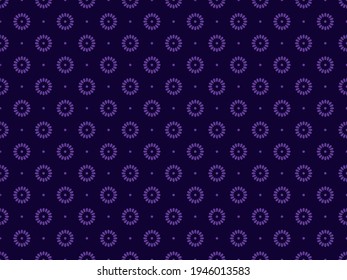 Batik is a pictorial design that is made specifically by writing on cloth, which has a distinctiveness. art motif design. Pattern batik motifs of modern colors. Vector art