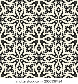 El fondo de Batik es impecable. Ornamento de patrón de songket con estilo vintage