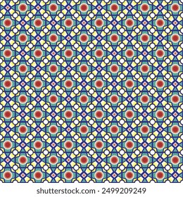 Batik-Skizzenhintergrund mit grünen, gelben, roten Farben.eps