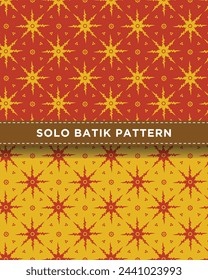 Batik Solo Pattern Central Java indonesian