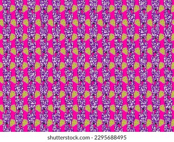 Diseño de huellas de tobillos de súper cera, impresiones textiles fot, patrón abstracto, diseño de motivos.