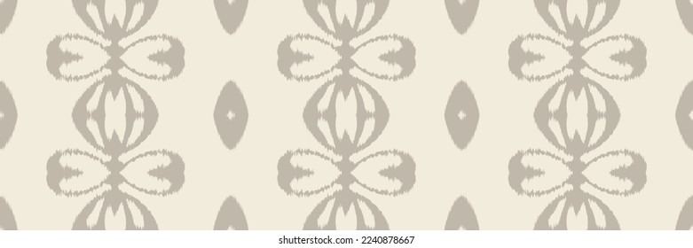 Batik Textile Ethnic ikat Aztec diseño vectorial digital sin fisuras para Print saree Kurti Borneo Tejidos símbolos de pincel de borde swatches elegantes