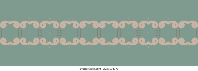 Batik Textile ikat background seamless pattern digital vector design for Print saree Kurti Borneo Fabric border brush symbols swatches stylish