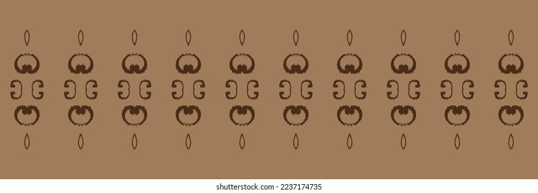 Batik Textile ikat chevron diseño de vectores digitales sin fisuras para Print saree Kurti Borneo Tejidos símbolos de pincel swatches fiesta de desgaste