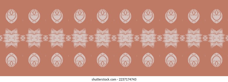 Batik Textile ikat damask seamless pattern digital vector design for Print saree Kurti Borneo Fabric border brush symbols swatches party wear