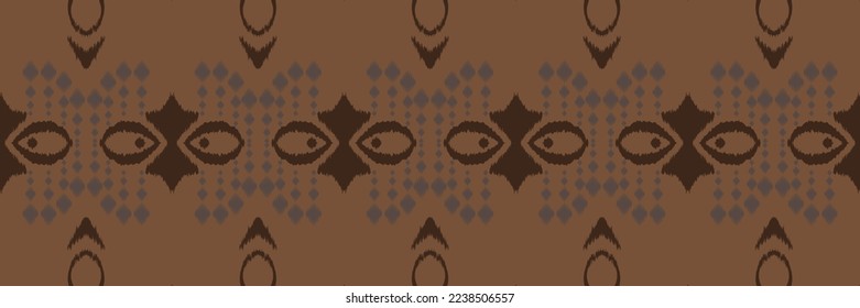 Batik Textile ikat damask diseño vectorial digital sin fisuras para Print saree Kurti Borneo Tejidos símbolos de pincel con estilo