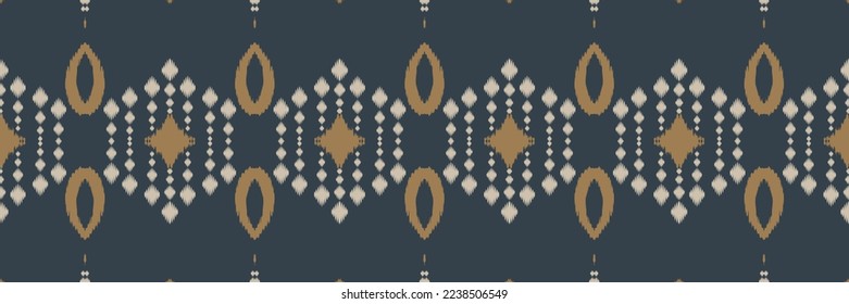 Batik Textile ikat designs seamless pattern digital vector design for Print saree Kurti Borneo Fabric border brush symbols swatches stylish