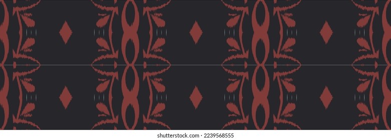 Batik Textile ikat fabric seamless pattern digital vector design for Print saree Kurti Borneo Fabric border brush symbols swatches party wear