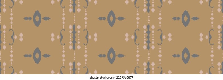 Batik Textile ikat print seamless pattern digital vector design for Print saree Kurti Borneo Fabric border brush symbols swatches party wear