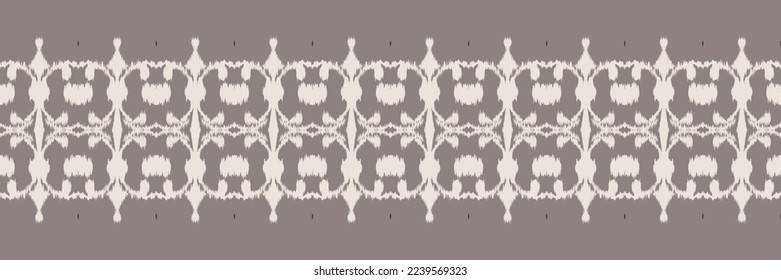 Batik Textile ikat prints seamless pattern digital vector design for Print saree Kurti Borneo Fabric border brush symbols swatches designer