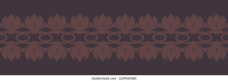 Batik Textile ikat stripe seamless pattern digital vector design for Print saree Kurti Borneo Fabric border brush symbols swatches cotton