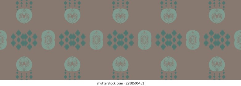 Batik Textile ikat texture seamless pattern digital vector design for Print saree Kurti Borneo Fabric border brush symbols swatches party wear