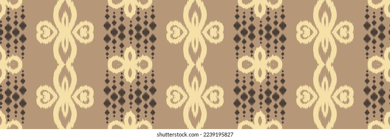 Batik Textile Ikkat o ikat diamante diseño vectorial digital sin fisuras para Print saree Kurti Borneo Tejidos símbolos de pincel de la parte de swatcher ropa
