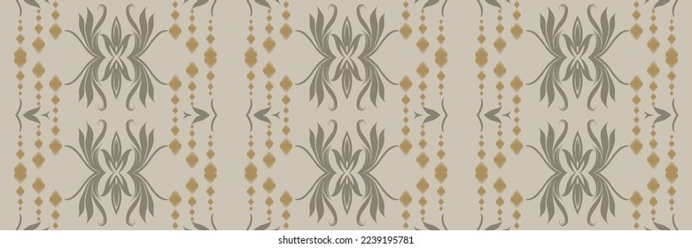 Ikkat textil batik o ikat imprimir sin fisuras diseño vectorial digital para Print saree Kurti Borneo Tejidos símbolos de pincel de diseño