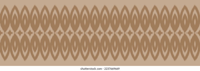 Batik Textile Ikkat or ikat prints seamless pattern digital vector design for Print saree Kurti Borneo Fabric border brush symbols swatches designer