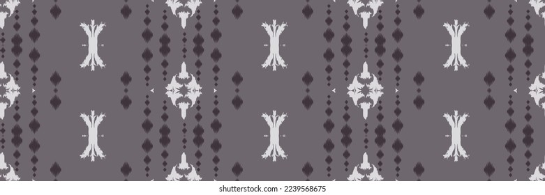 Batik Textile Motif ikat Aztec diseño vectorial digital sin fisuras para Print saree Kurti Borneo Tejidos símbolos de pincel de mallas de algodón