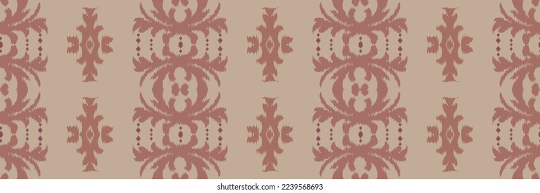Batik Textile Motif ikat Aztec seamless pattern digital vector design for Print saree Kurti Borneo Fabric border brush symbols swatches designer