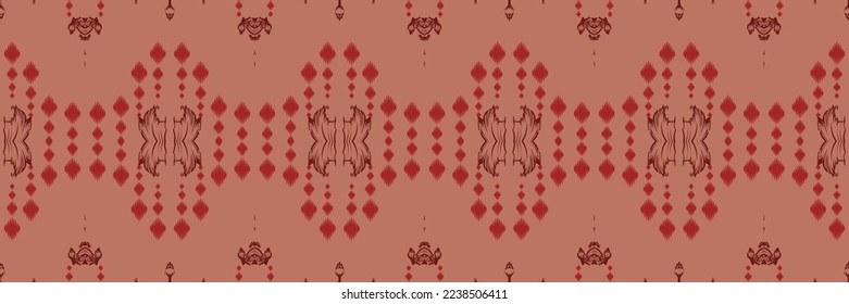 Batik Textile Motif ikat fondo diseño vectorial digital sin fisuras para Print saree Kurti Borneo Tejidos símbolos de pincel swatches fiesta de desgaste