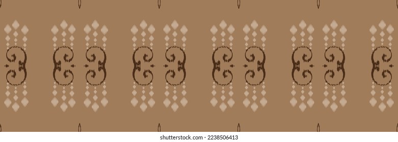 Batik Textile Motif ikat background seamless pattern digital vector design for Print saree Kurti Borneo Fabric border brush symbols swatches designer