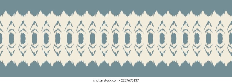 Batik Textile Motif ikat prints seamless pattern digital vector design for Print saree Kurti Borneo Fabric border brush symbols swatches cotton
