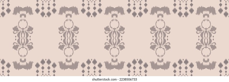 Batik Textile Motif ikat prints seamless pattern digital vector design for Print saree Kurti Borneo Fabric border brush symbols swatches stylish