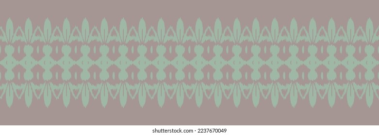 Batik Textile Motif ikat texture seamless pattern digital vector design for Print saree Kurti Borneo Fabric border brush symbols swatches cotton